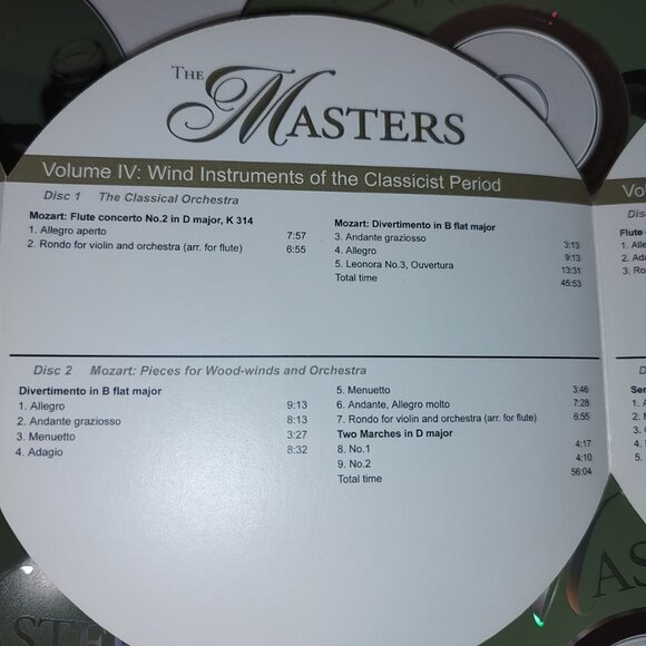 Classical Piano (Missing Disc 3) & "The Masters" Loose 16 CD Collection-AS IS - Picture 6 of 12